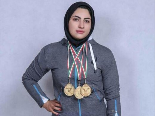 دختر قهرمان با ایران خداحافظی کرد