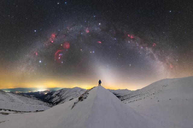 ۱۵ تصویر شگفت‌انگیز از کهکشان راه شیری