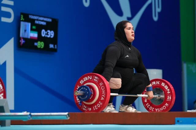  قوی‌ترین وزنه‌بردار زن ایران معرفی شد