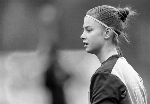 مرگ یک دختر فوتبالیست در 18 سالگی