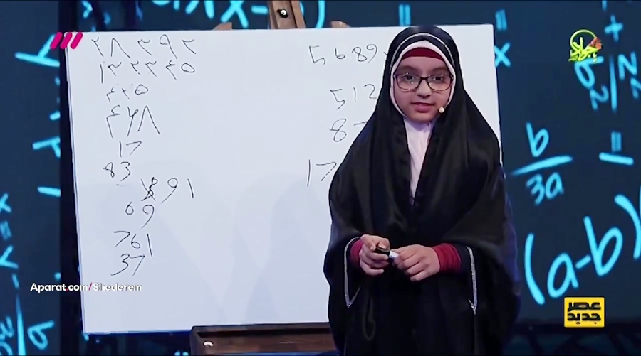 تصاویر دختر بلوچی که نابغه ریاضی جهان است