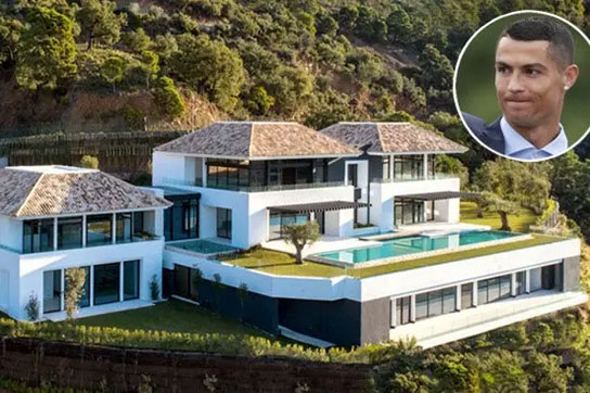 راز خانه ۲۱میلیون دلاری کریستیانو رونالدو