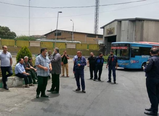 روایتی از اعتصاب رانندگان BRT در تهران