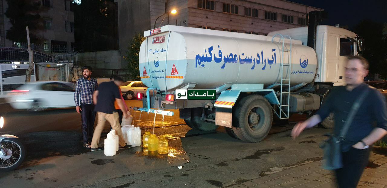 تصویر عجیب از وضعیت مردم دبه به دستِ تهران!