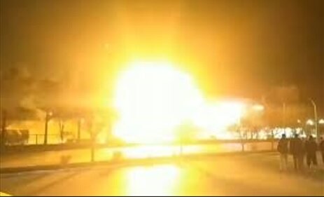 انفجار مهیب در یکی از مراکز نظامی اصفهان