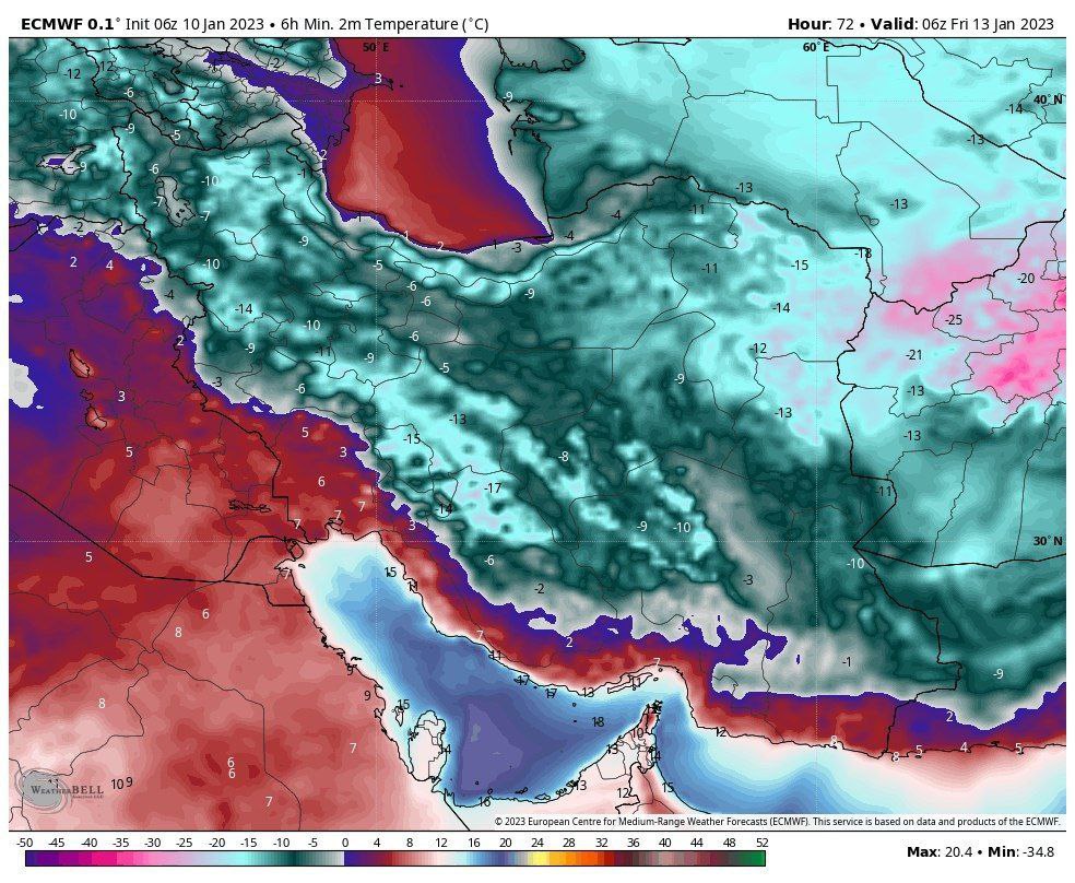 ماجرای یخ‌زدن ۹۰ درصد خاک ایران!