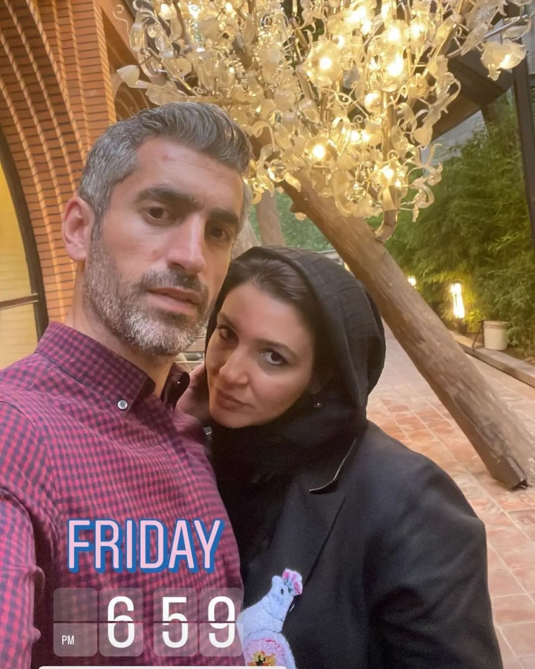 متفاوت‌ترین فوتبالیست ایرانی، عکس همسرش را منتشر کرد
