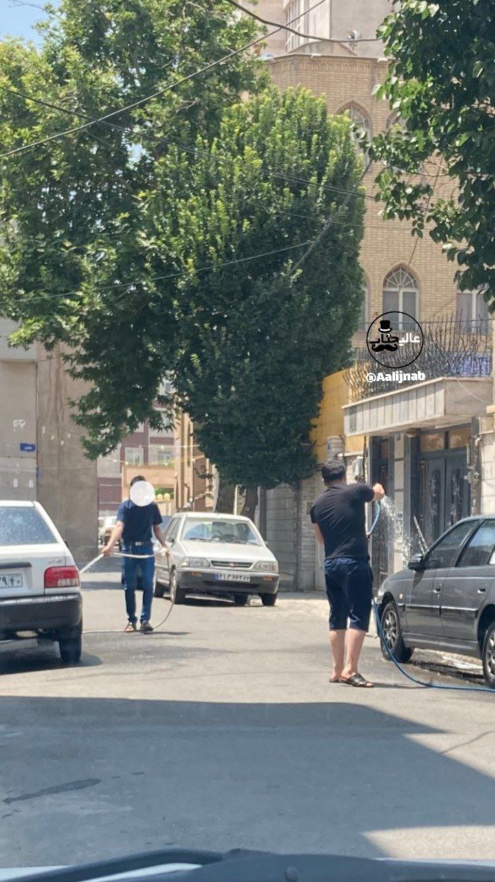 عکسی از دو شهروند تهرانی که پُربازدید شد