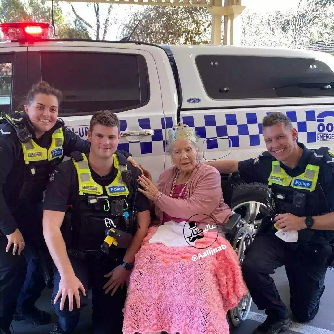 بازداشت عجیب مادربزرگ 100ساله در روز تولدش