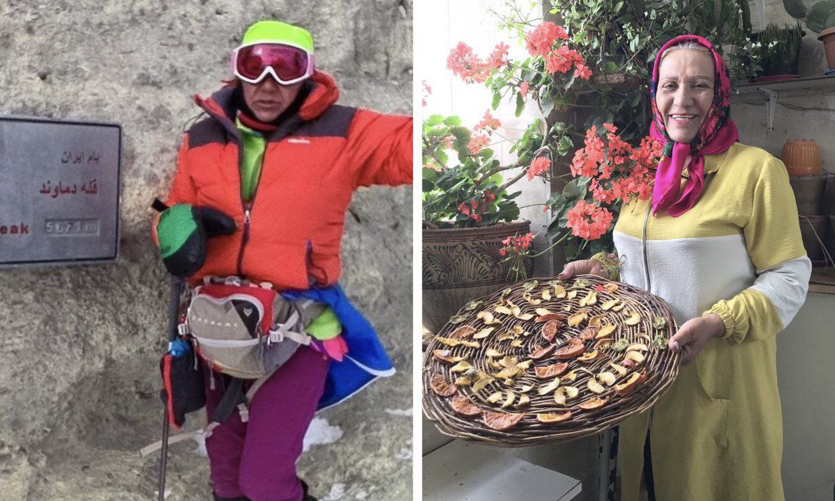 عکس‌های جالب از پیرترین زن کوهنورد