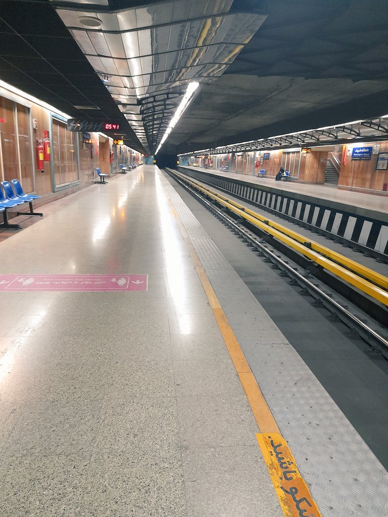 عکس جالبی از متروی تهران که پربازدید شد