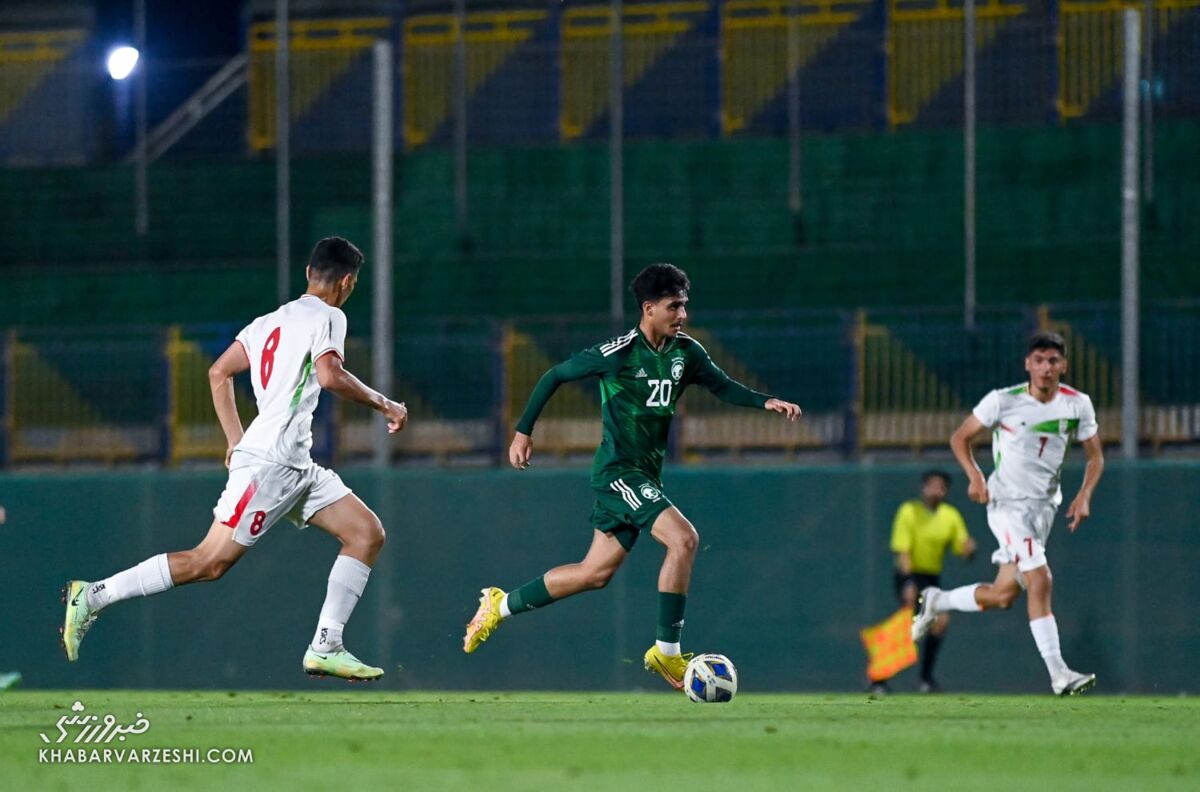 اولین تصویر از فوتبال ایران و عربستان بعد از آشتی