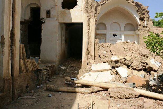 زیباترین خانه سنتی نجف‌آباد تخریب شد