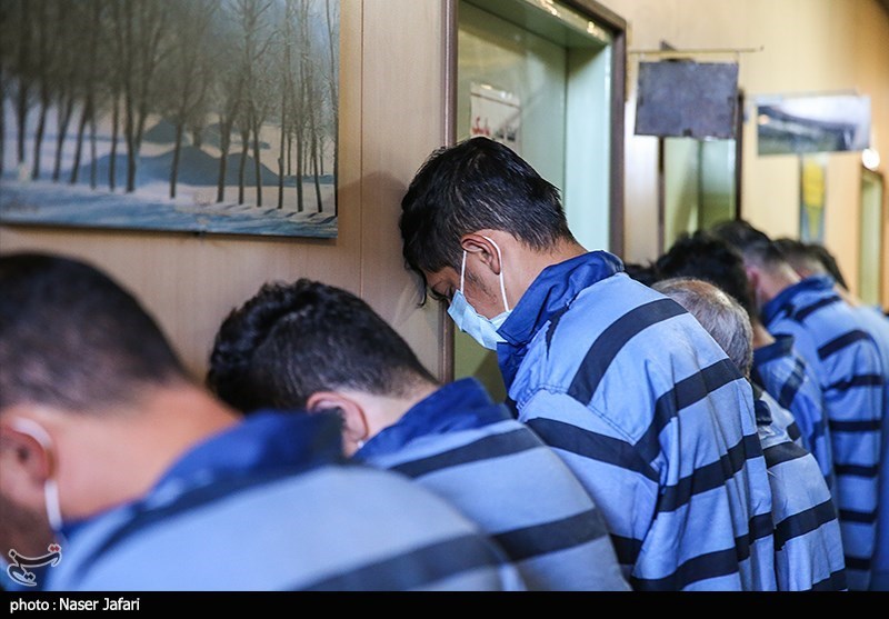 دستگیری سارقان خبرساز تهران به روایت تصویر