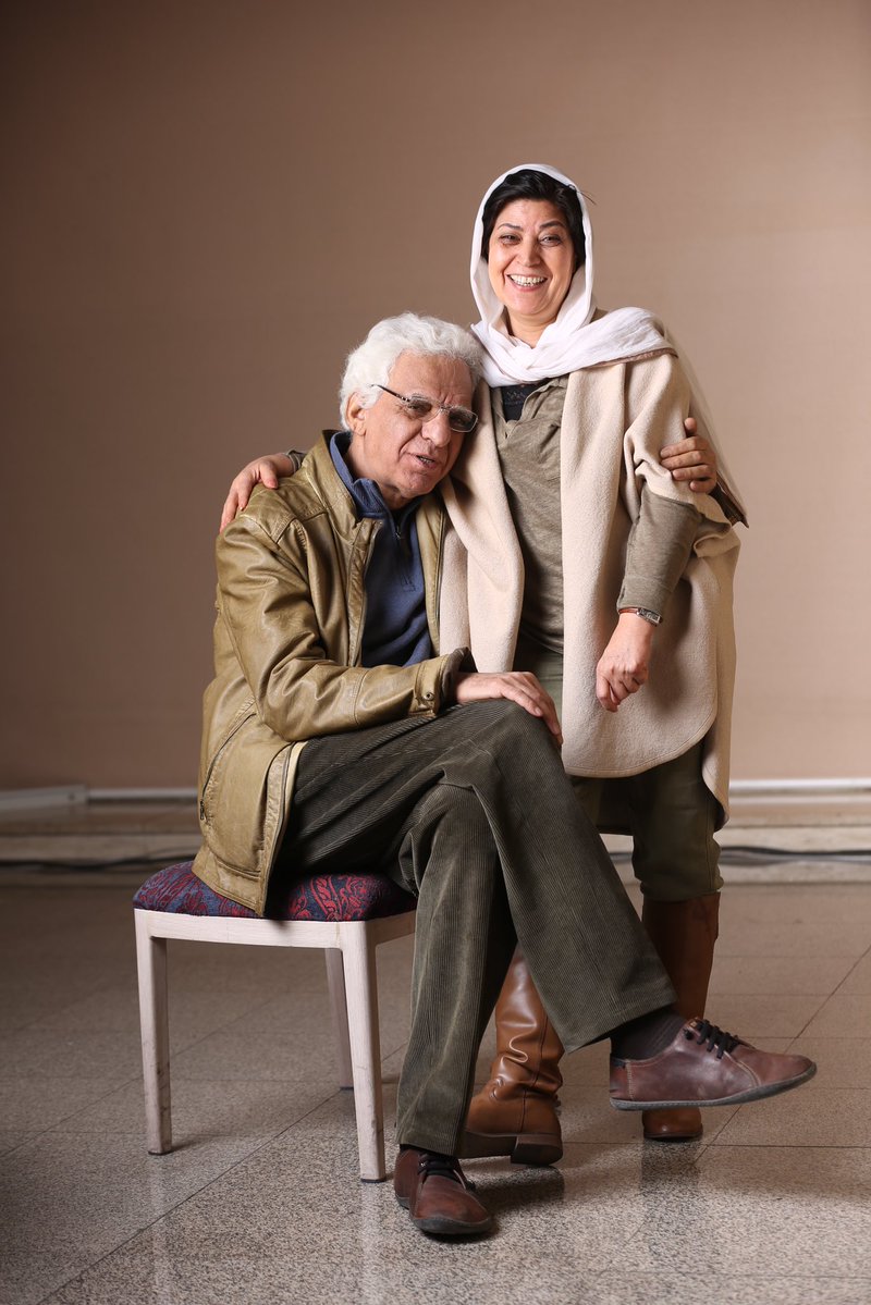 عکس‌های عاشقانه از کیومرث پوراحمد و همسرش