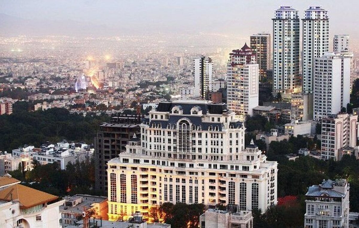 قیمت آپارتمان در گران‌‌‌ترین منطقه تهران