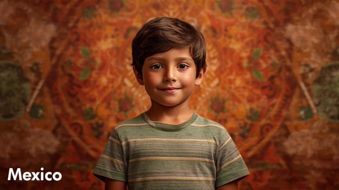 چهره پسرها در کشورهای مختلف به روایت هوش مصنوعی