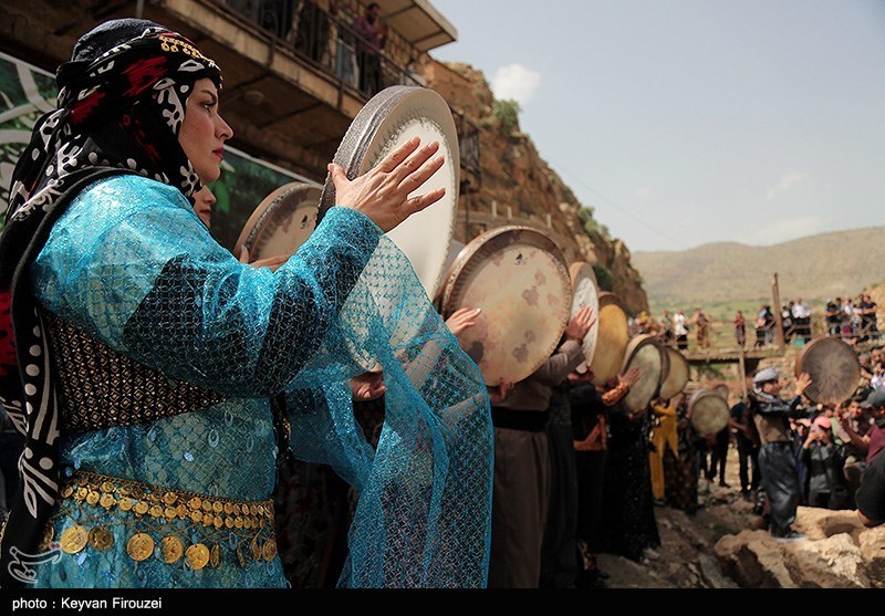 جشن بزرگ رمضان در روستای پالنگان 