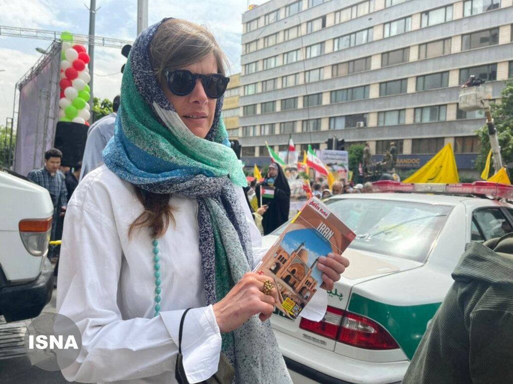 غریبه‌ترین حاضران روز قدس در خیابان‌های تهران