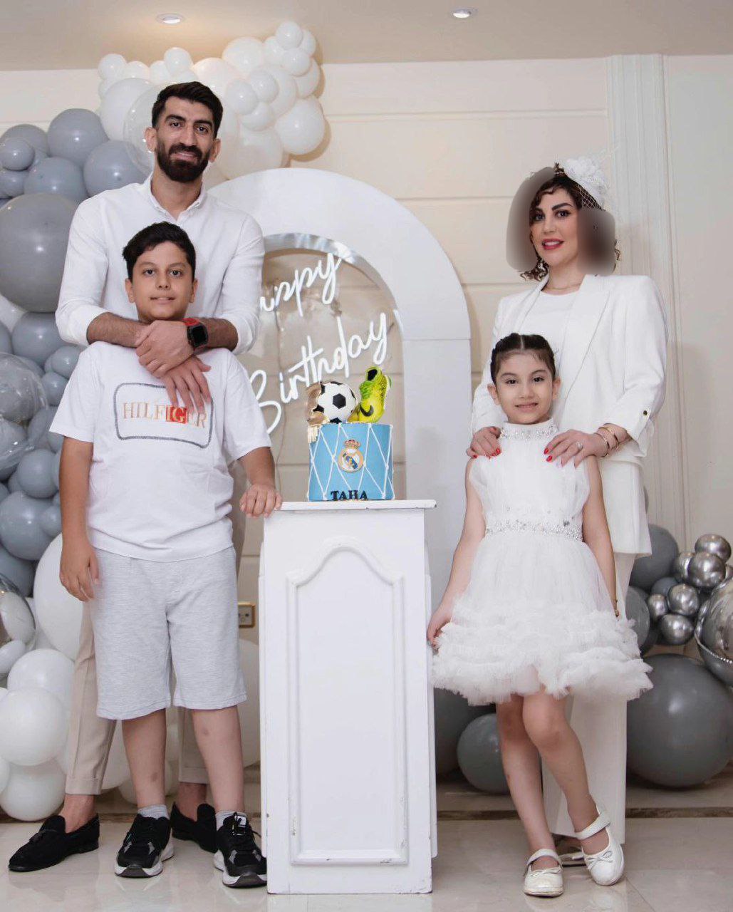 تصاویری از جشن تولد لاکچری و خانوادگی بیرانوند
