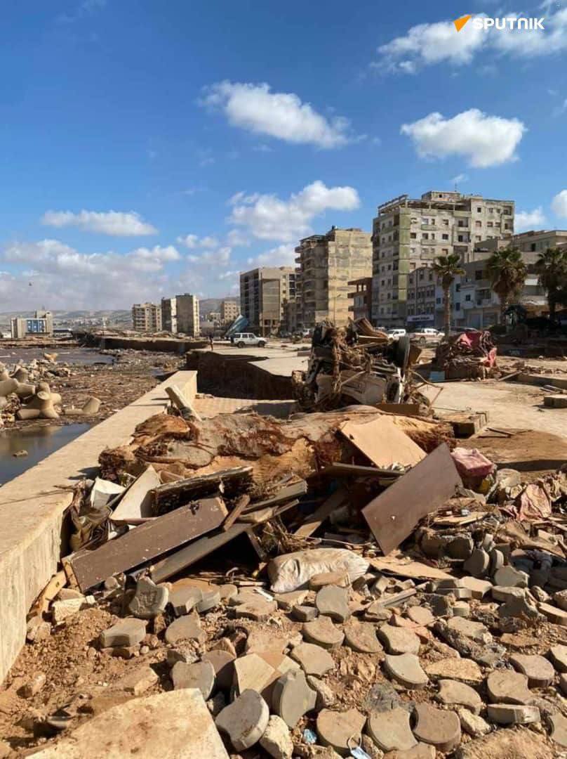 عواقب وحشتناک توفان در لیبی 