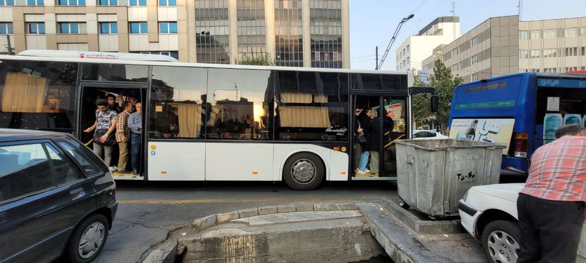اتفاق عجیبی که در اتوبوس‌های تهران افتاد