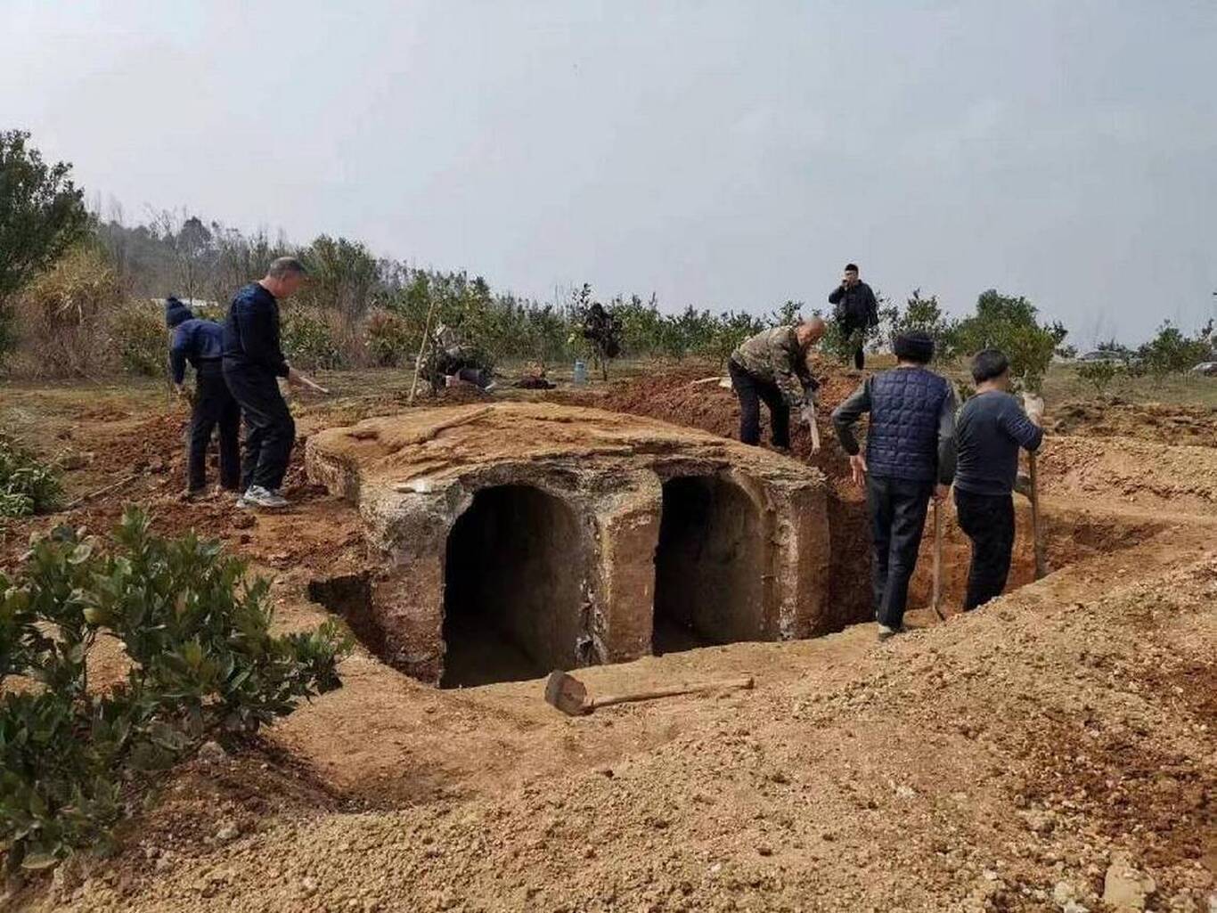کشف مقبره‌ای دونفره در چین با یک «پُل ابدیت»