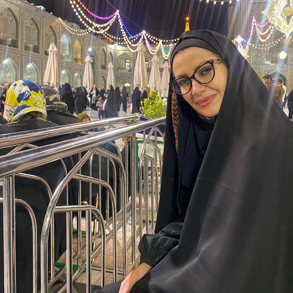 استوری خاله شادونه بعد از حضور در نماز عید فطر