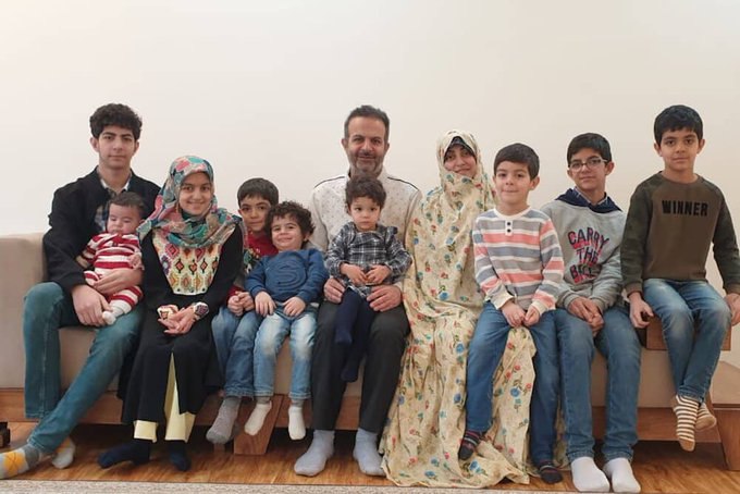 عکسی خبرساز با عنوان «خانواده تراز ایران اسلامی»