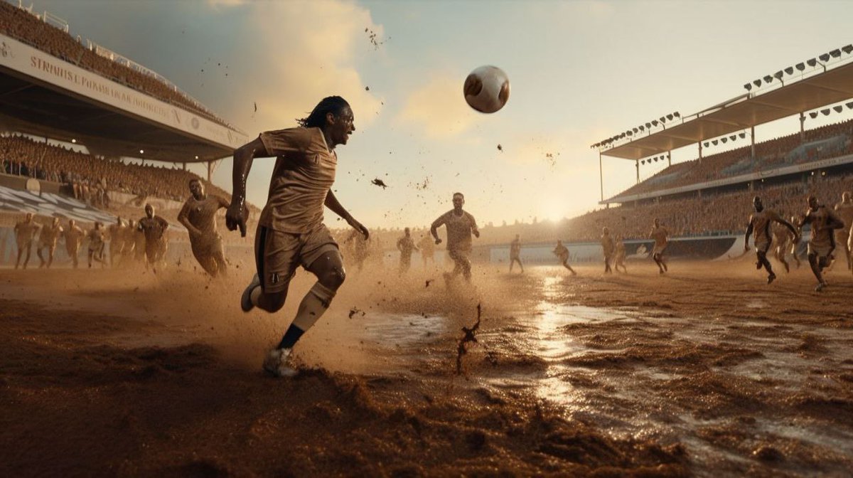 تصاویری حیرت‌انگیز از نفوذ چند کارگردان مشهور به استادیوم فوتبال