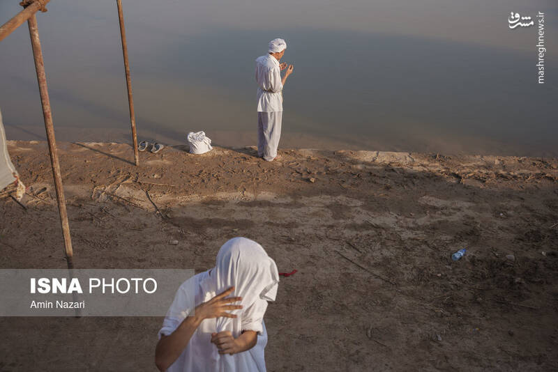 تصاویر آغاز سال جدید "صابئین مندایی" در اهواز