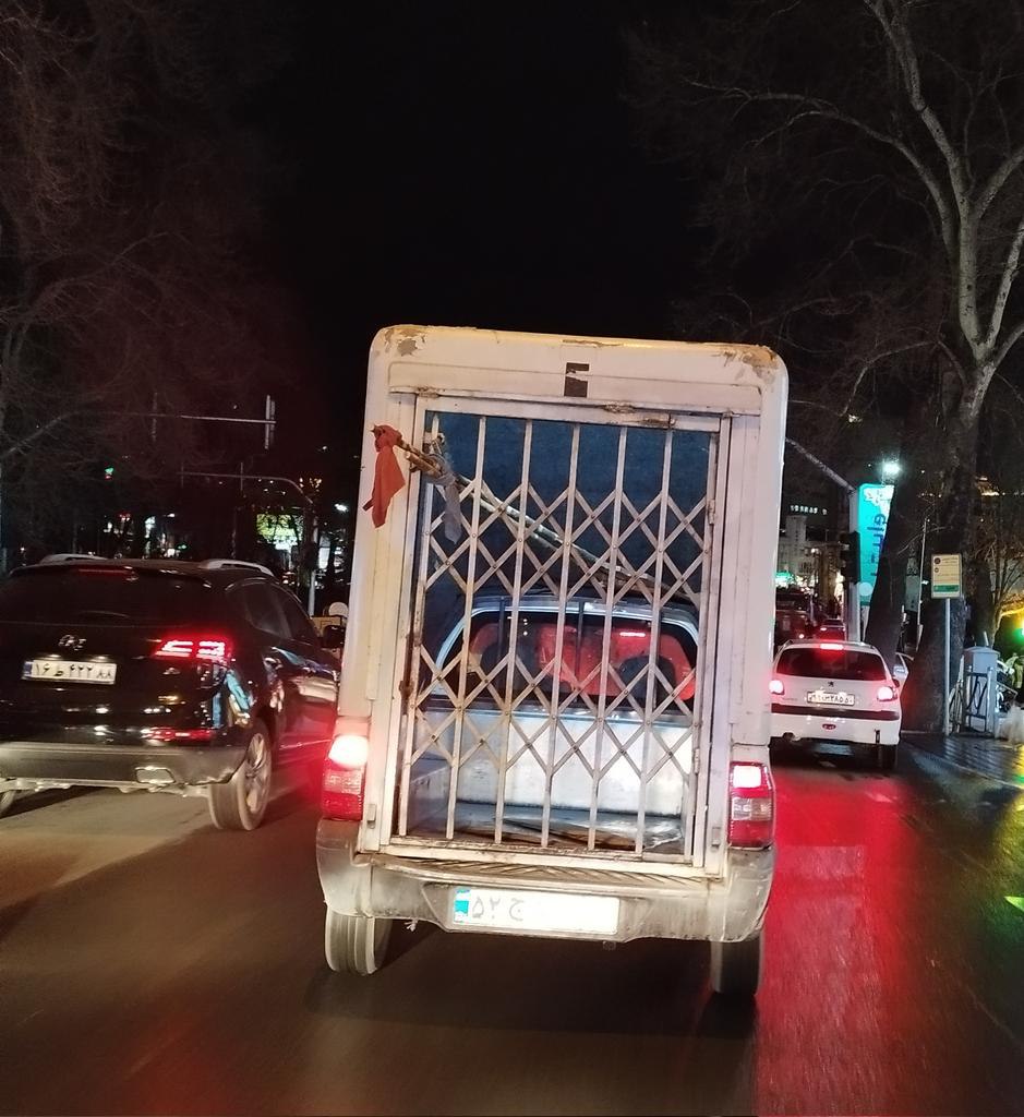 عجیب‌ترین وانتی که در خیابان‌های تهران دیده شد
