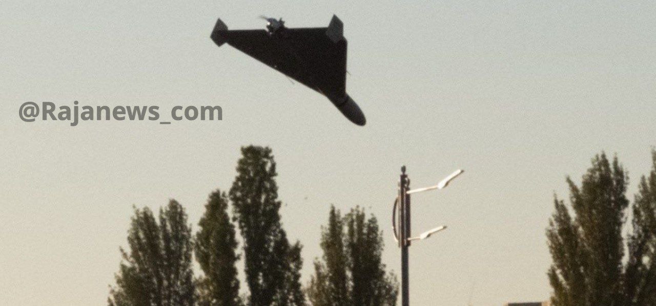 لحظه برخورد پهپاد ایرانی به هدف در اوکراین!