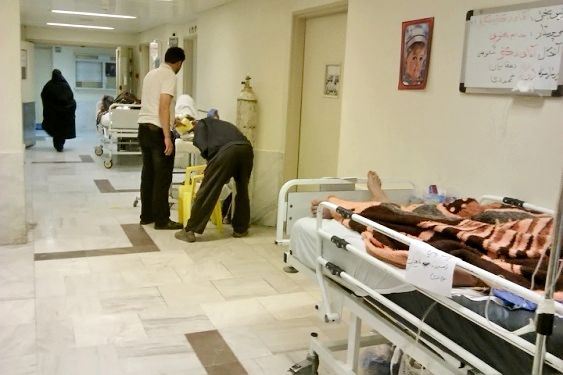 ویدئویی از یک بیمارستان در تبریز که خبرساز شد