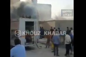 سوختن منزل حسین عبدالباقی در آتش خشم مردم
