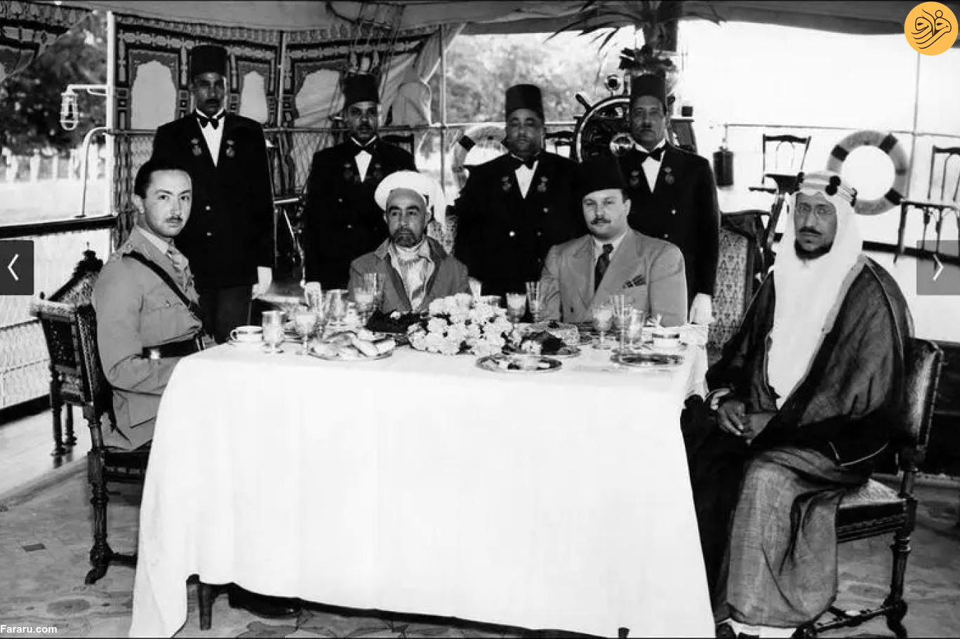 عکسی تاریخی از اولین اجلاس سران اتحادیه عرب