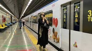 عکس پربازدیدی که از متروی تهران منتشر شد