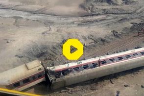 انحراف قطار حامل زائران در عراق