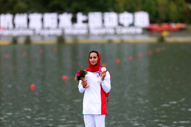 هدیه کاظمی به مدال برنز بازی‌های آسیایی رسید