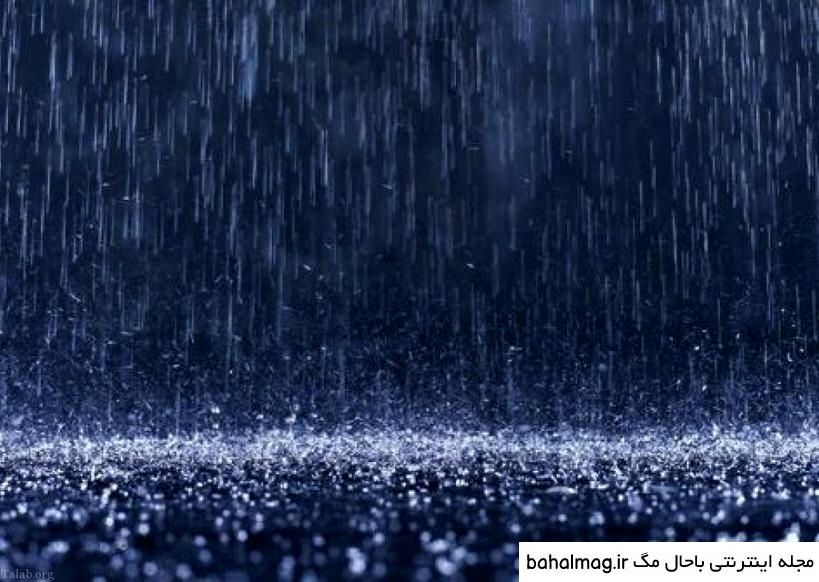 ویدئویی از بارش نسبتا شدید باران در تبریز