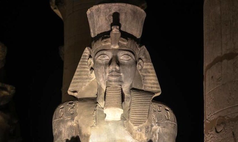 تصاویری شگفت انگیز از بزرگترین مرکز مذهبی مصر باستان