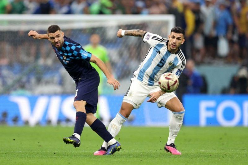 گل دوم آرژانتین به کرواسی توسط آلوارز
