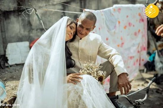 جشن عروسی زوج بی‌خانمان پس از ۲۴سال