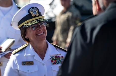 یک زن، فرمانده نیروی دریایی امریکا می شود 