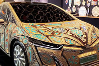 تصاویر جذاب از خودروهایی با نقش و نگار ایرانی