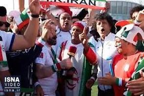 ضبط شدن عجیب وسایل تشویق هواداران ایرانی 