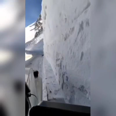 فیلمی باورنکردنی از بارش برف دو متری در کردستان