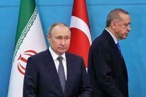 ببینید؛ حرکت جنجالی اردوغان در دیدار با پوتین 