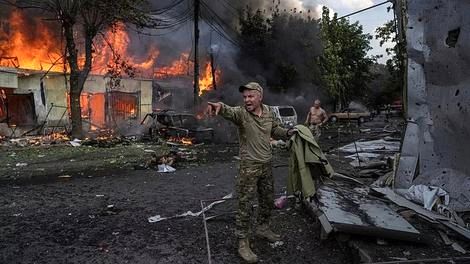 حمله مرگبار روسیه به غیرنظامیان در شرق اوکراین