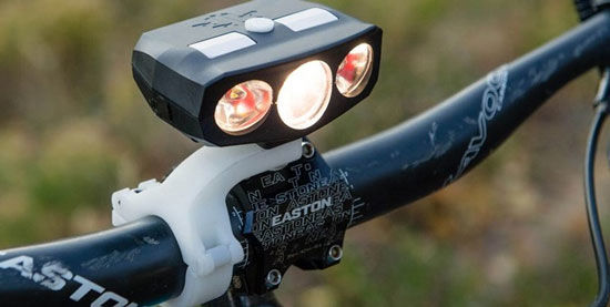 تولید دوچرخه کوهستان با چراغ هوشمند